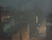 julian alden weir, The Bridge Nocturne